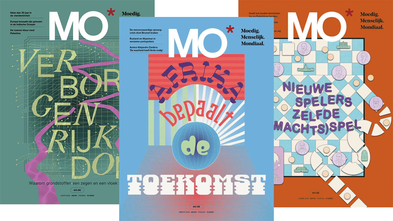 Covers van het MO* Magazine