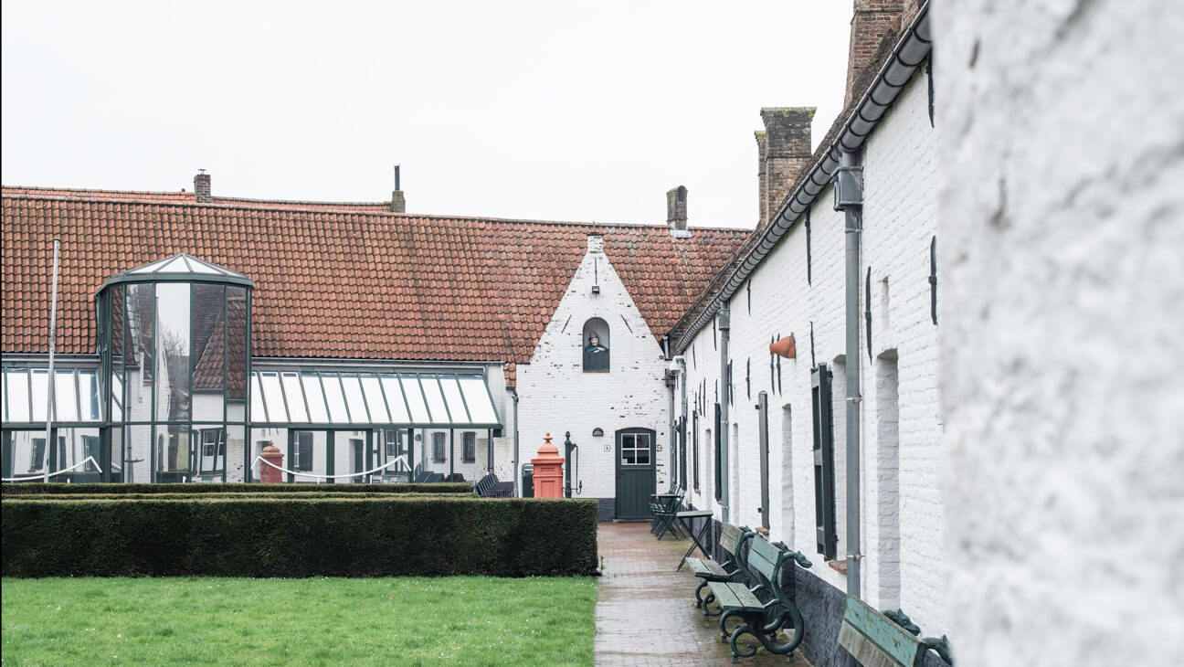 Buitengevel van het Volksmuseum Brugge