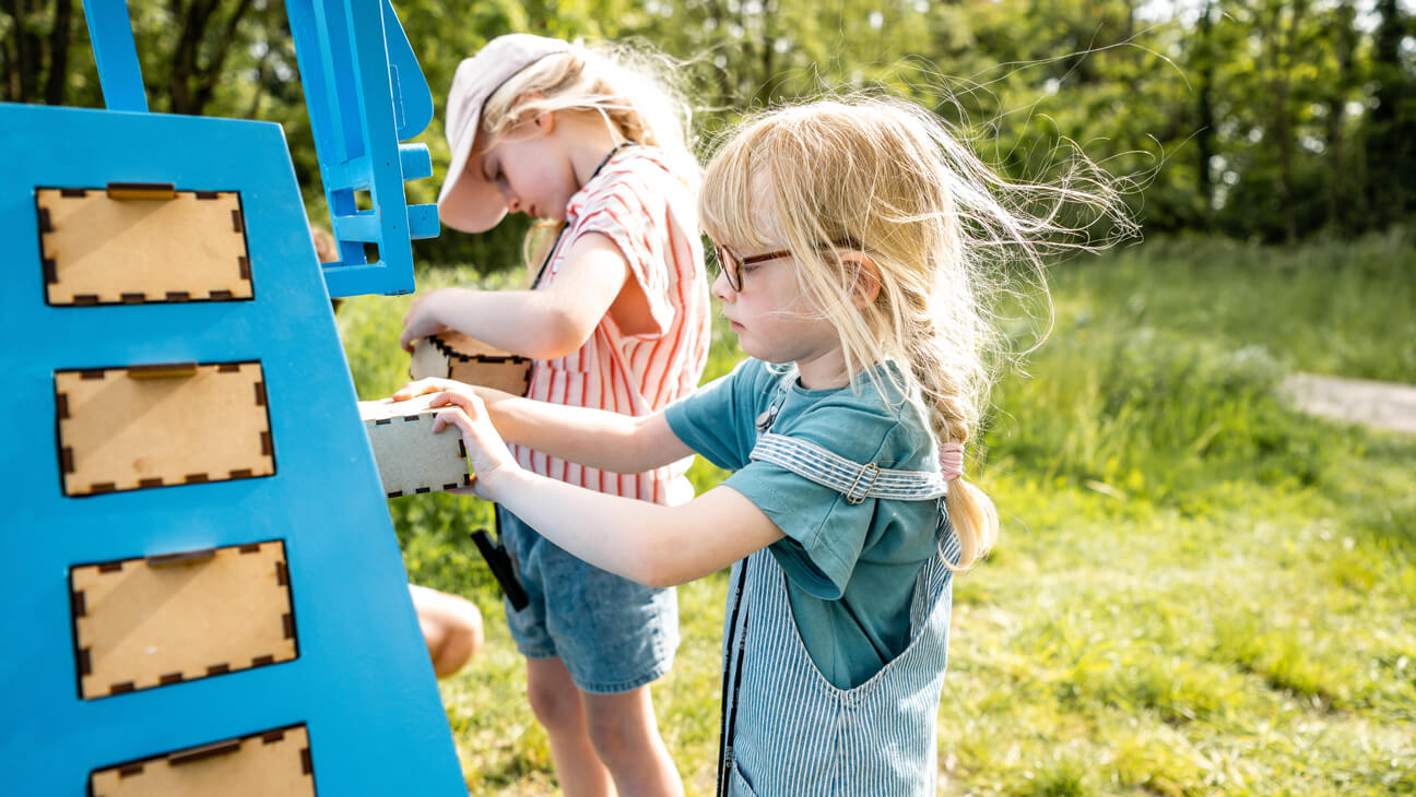 Kinderen in labiomista