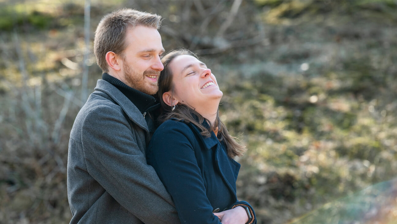 Portret van een koppel van Karline fotografie