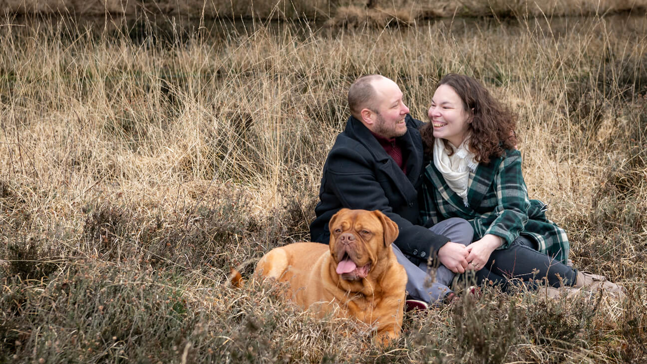 Portret van een koppel van Karline fotografie