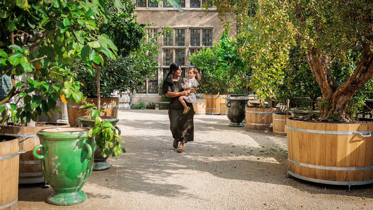 De nieuwe tuin van het Rubenshuis