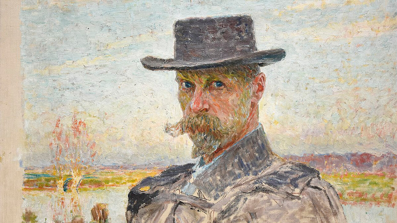 Werk van Emile Claus:  "zelfportret"