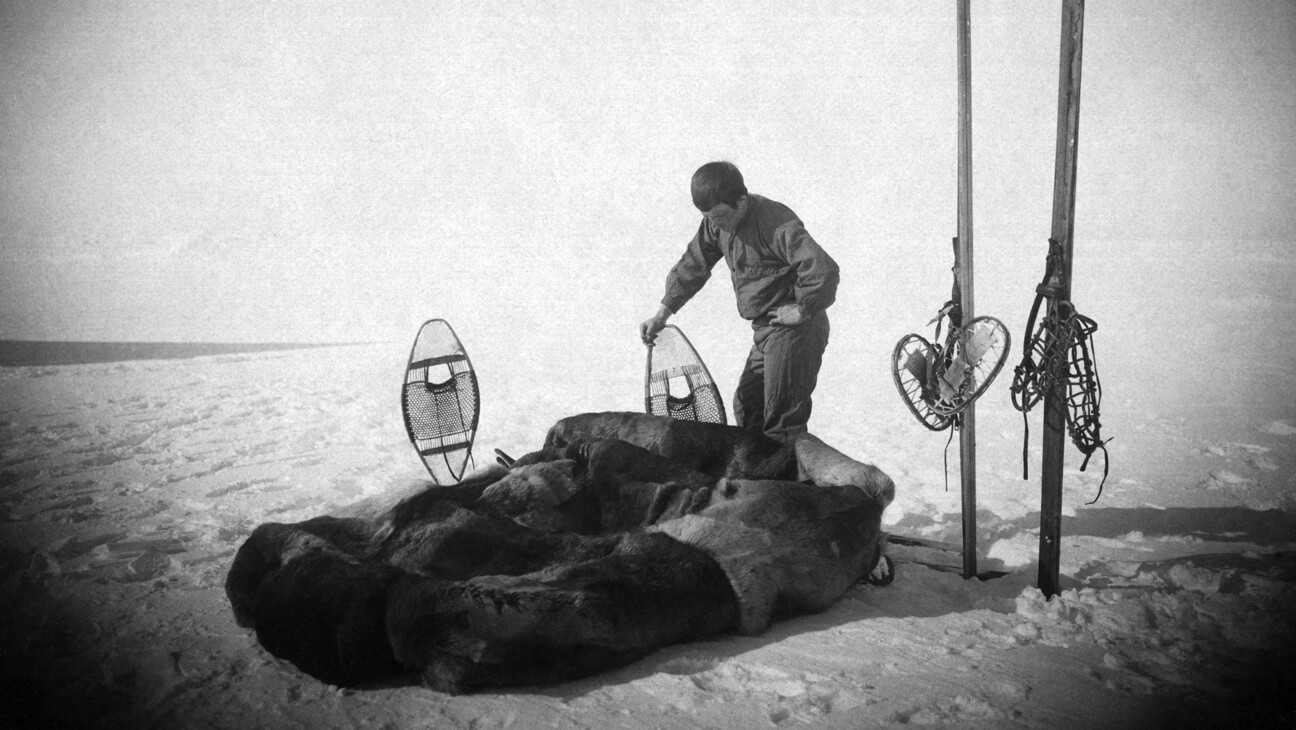 Historische foto expeditie Antarctica