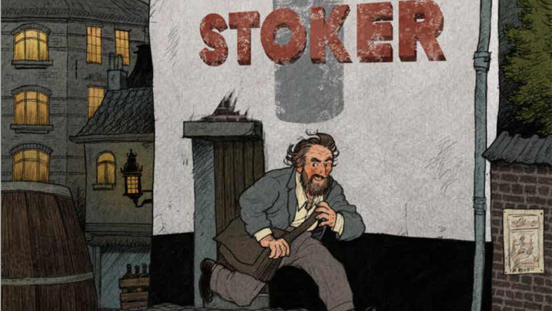 Stoker, strip van Striptekenaar Michaël Olbrechts