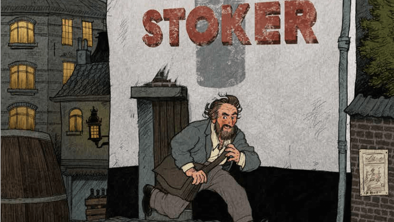 Stoker, strip van Striptekenaar Michaël Olbrechts 