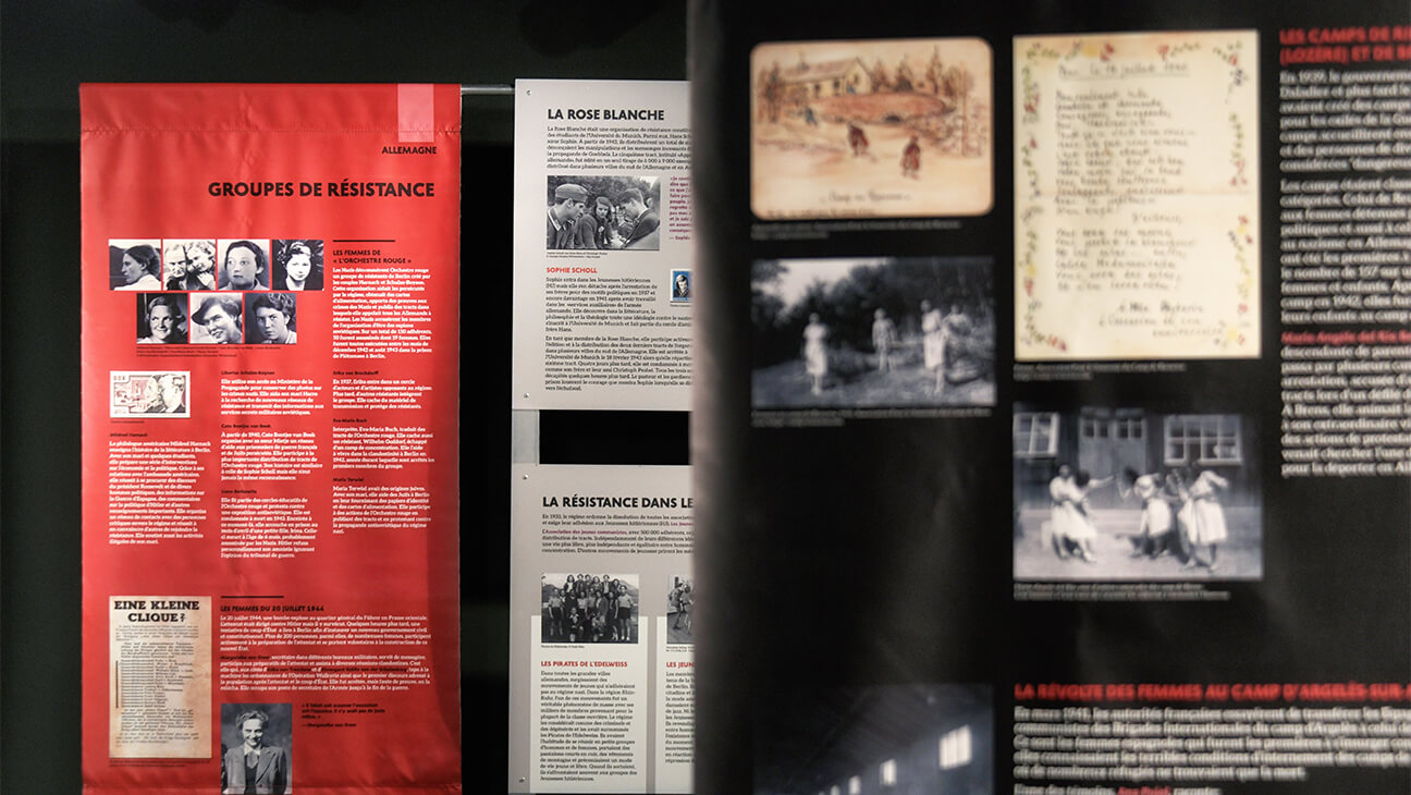 Foto uit de expo 'Femmes résistantes '