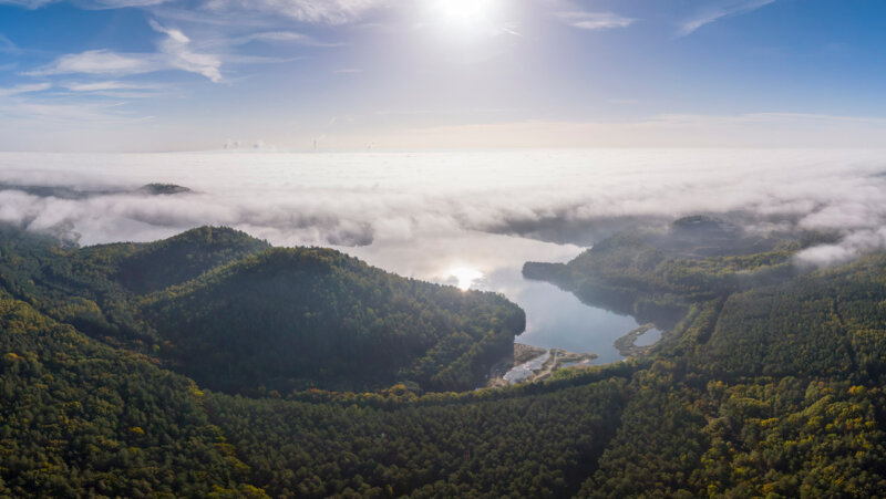 Luchtbeeld Park Hoge Kempen