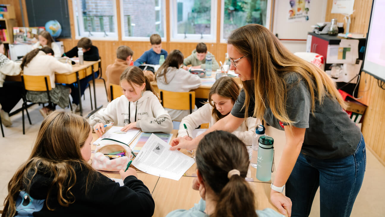 Juf Jessica aan de slag met effectief evalueren