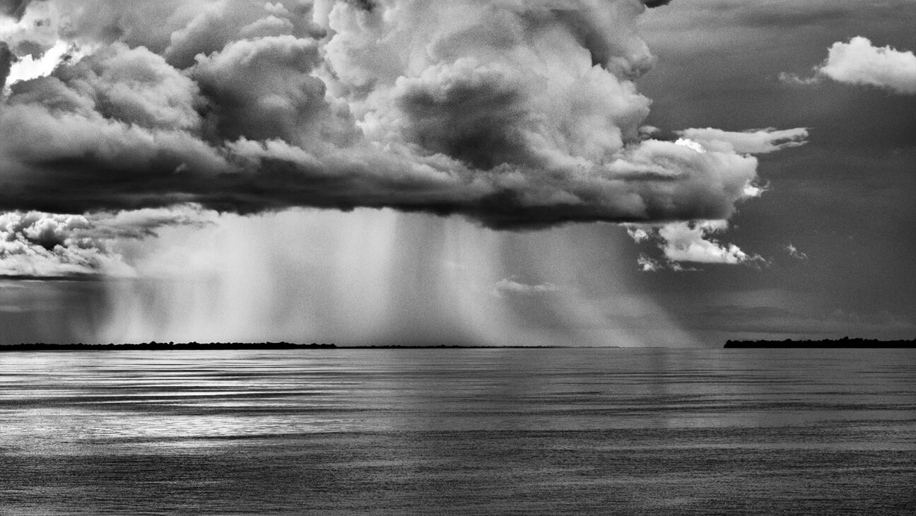 Luchtfoto van fotograaf Sebastião Salgado